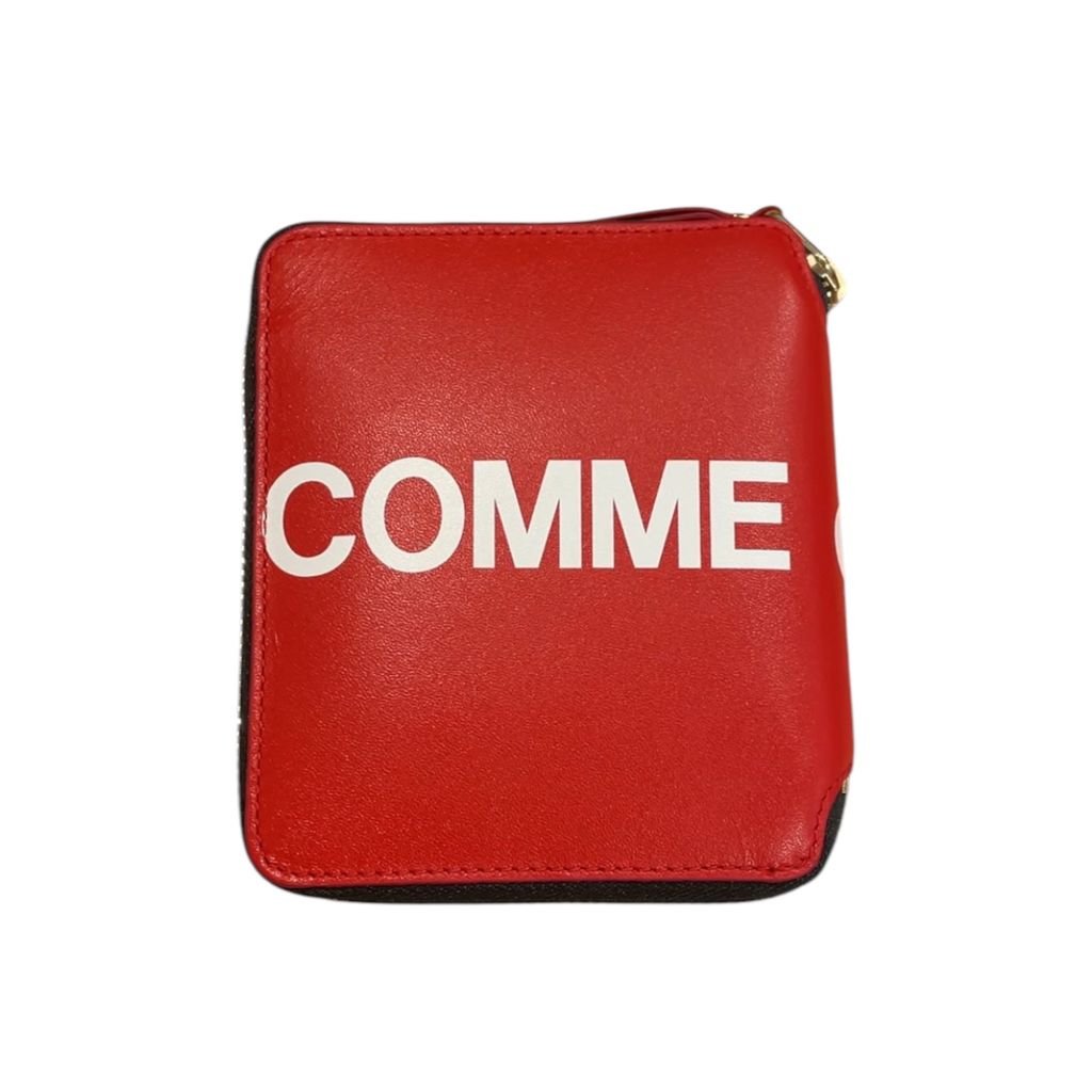 Wallet COMME des GARCONS Huge Logo （Red）