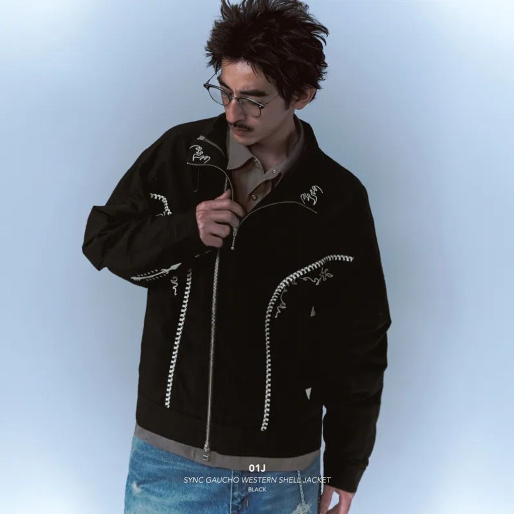 GOOPiMADE 01J-SYNC GAUCHO WESTERN SHELL JACKET