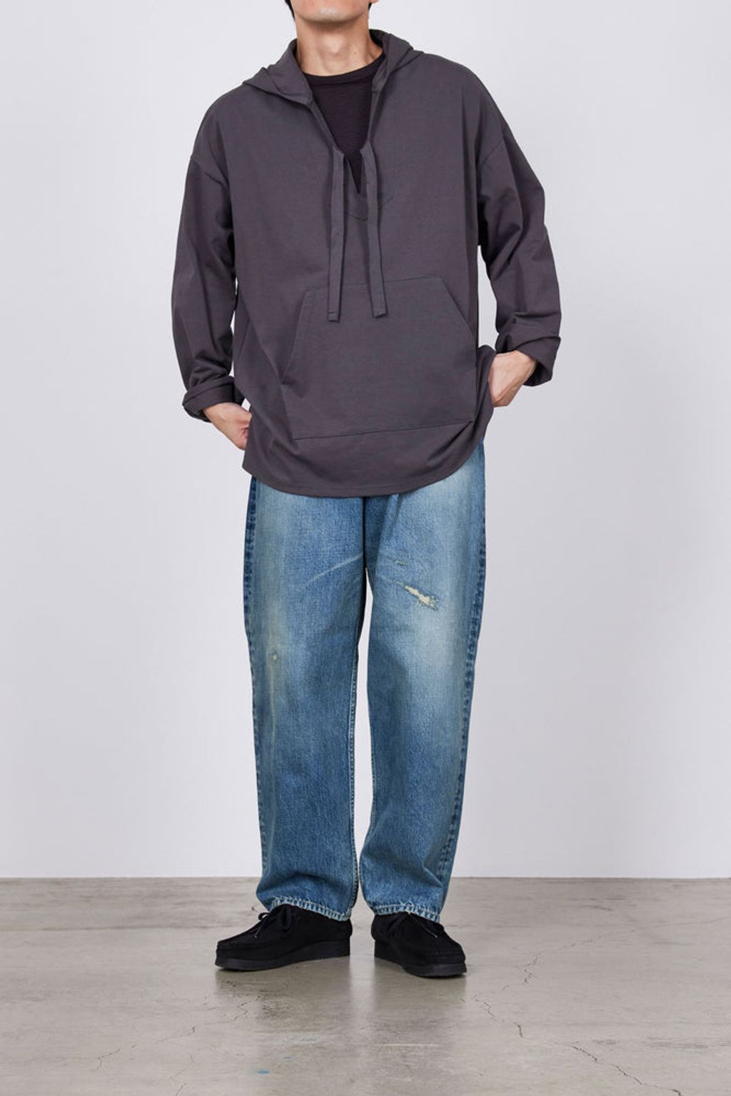 marka  オーガニックコットン12ozデニム / コクーンフィットジーンズ, Used Washed