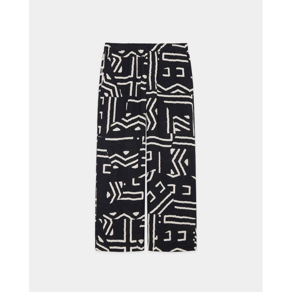 marka LINEN TROPICAL WIDE LEG EASY PANTS