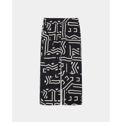 marka LINEN TROPICAL WIDE LEG EASY PANTS