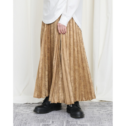 THOMAS MAGPIE Paisley pleats skirt