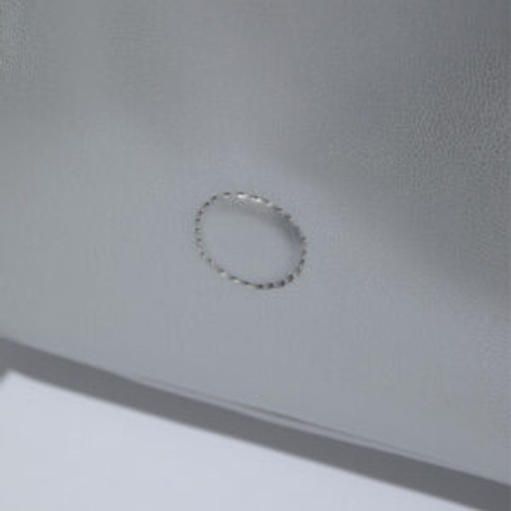 F/CE. TECH LEATHER EYELET MINI POACH