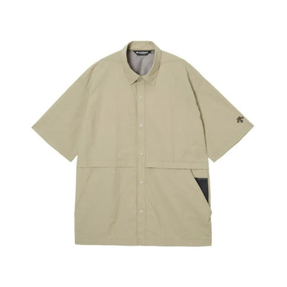 DESCENTE ALLTERRAIN（デサント オルテライン）【81】ウーブンハーフスリーブシャツ