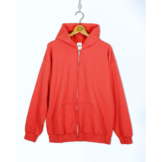 ANDFAMILYS Damage Zip Parka