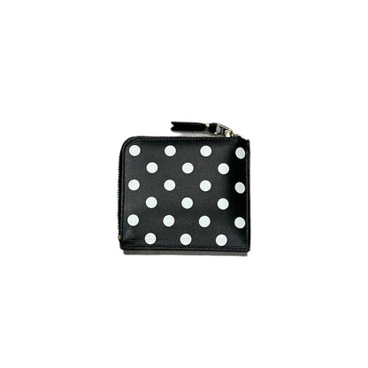 Wallet COMME des GARCONS CDG WALLET Polka Dots Printed Black