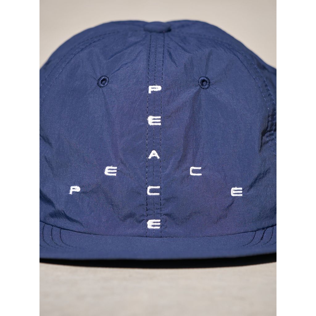 GARBAGE INDUSTRIES SOFT BRIM 6 PANEL CAP(BIG PEACE)