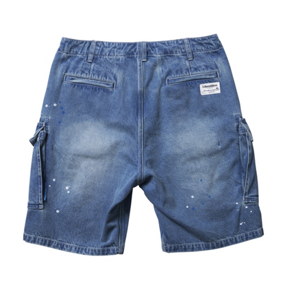 Liberaiders DENIM 6POCKET SHORTS