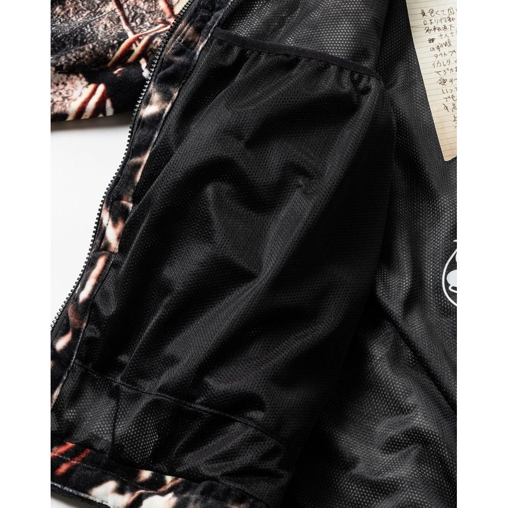 TIGHTBOOTH TACTICAL VELOUR CAMO JKT - TIGHTBOOTH x BES – MAROON