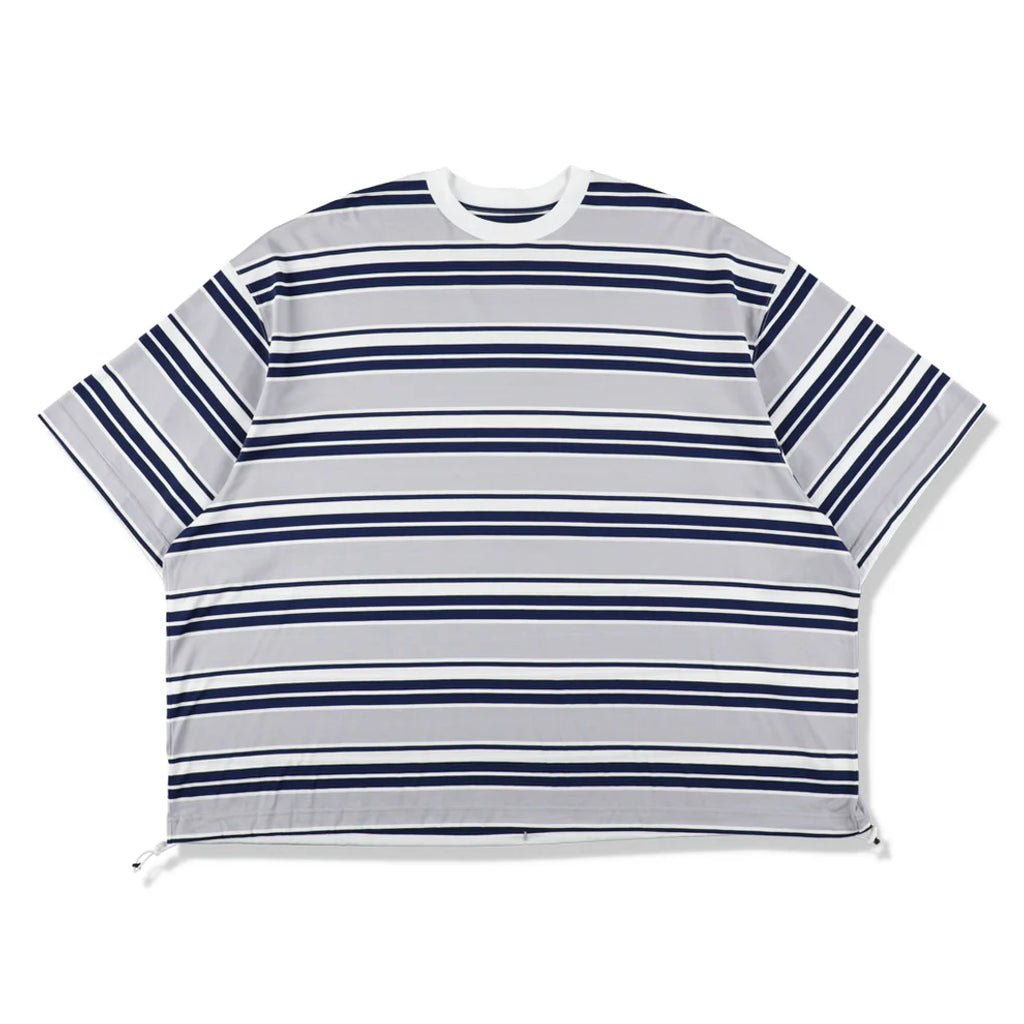 is-ness BALLOON BORDER T-SHIRT