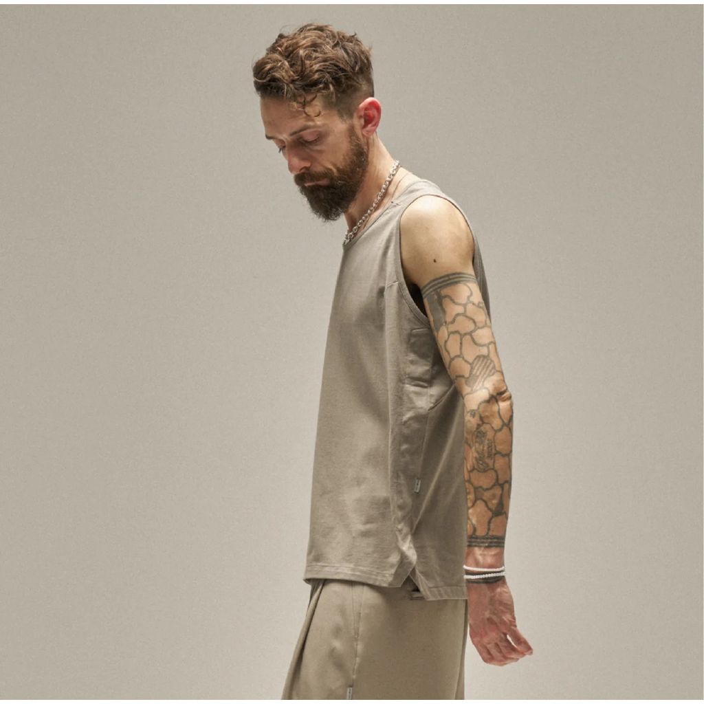 MAGIC STICK URBAN GREY RELAX TANK TOP (URBAN GREY)