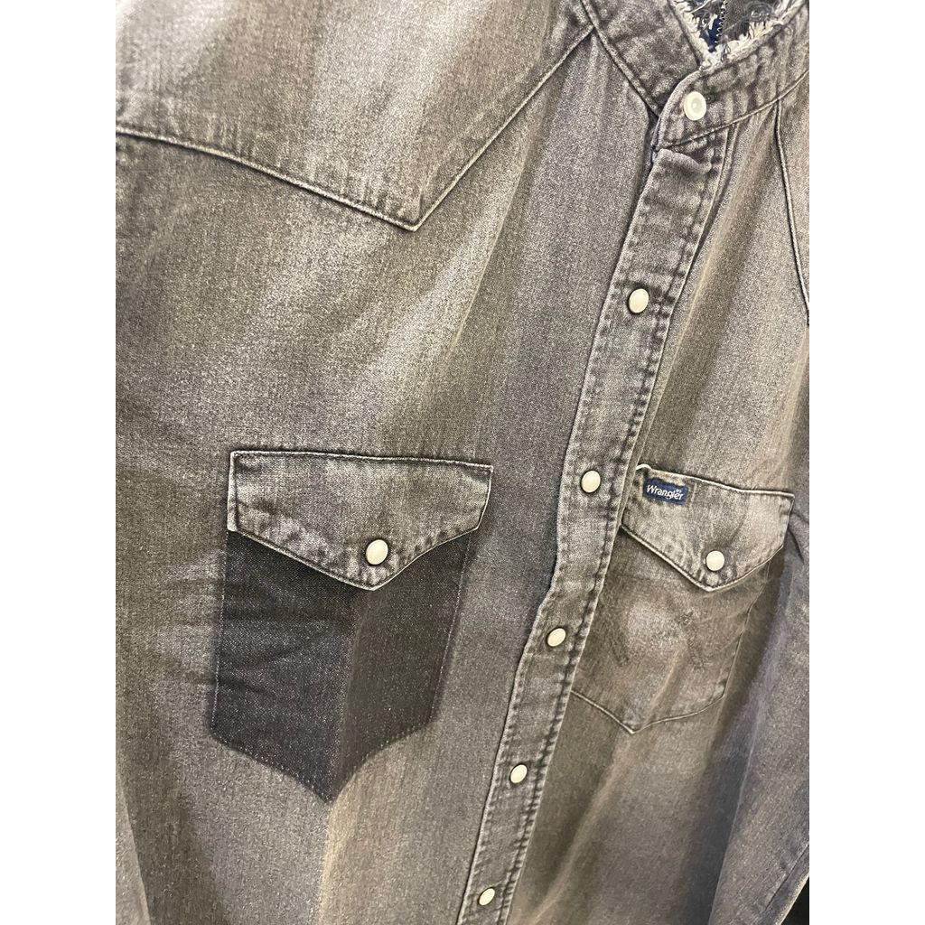 Wrangler Cut Off Remake Denim Shirts