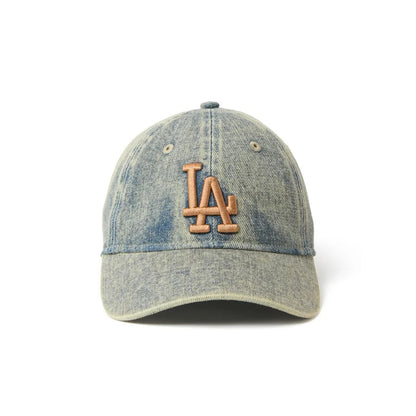 NEW ERA  9TWENTY Over Dye Denim ロサンゼルス・ドジャース ネイビー  15137272
