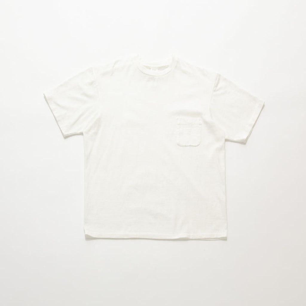 YAECA STOCK  Short Sleeve Tubular T-shirts With Pocket