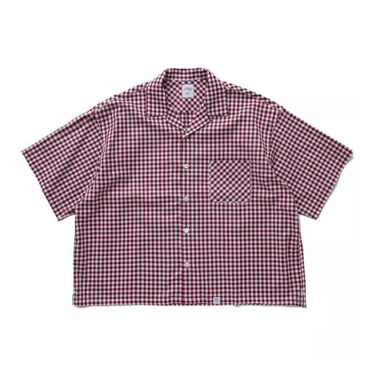 BEDWIN & THE HEARTBREAKERS S/S OPEN COLLAR SHIRT "AARON"