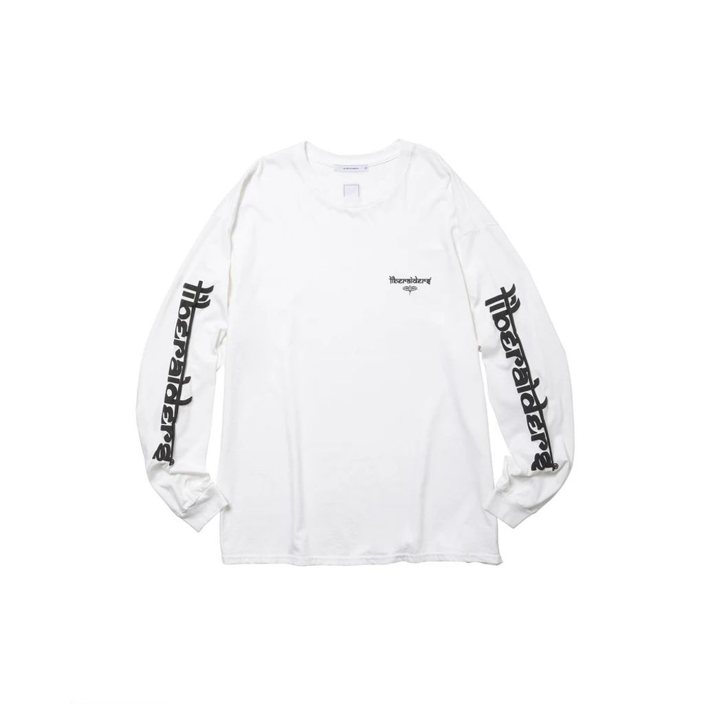 Liberaiders SLEEVE FONT L/S TEE 735072603