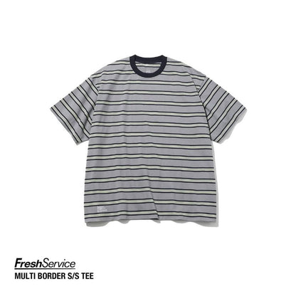 FreshSevice "MULTI BORDER S/S TEE"