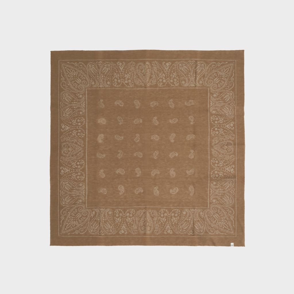 MAGIC STICK REVERSIBLE KNIT BANDANA STOLE