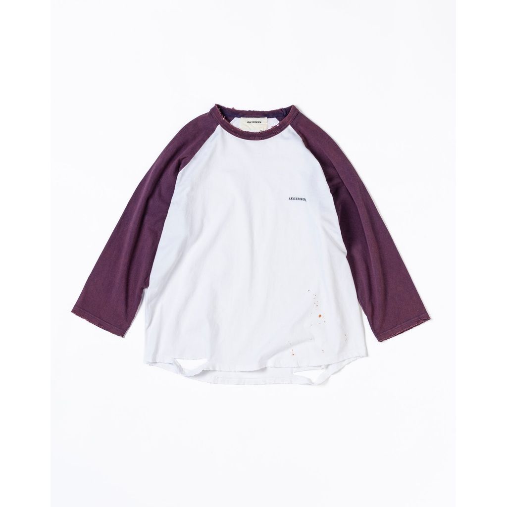 ANACHRONORM  AN307 DAMEGED BASEBALL T-S