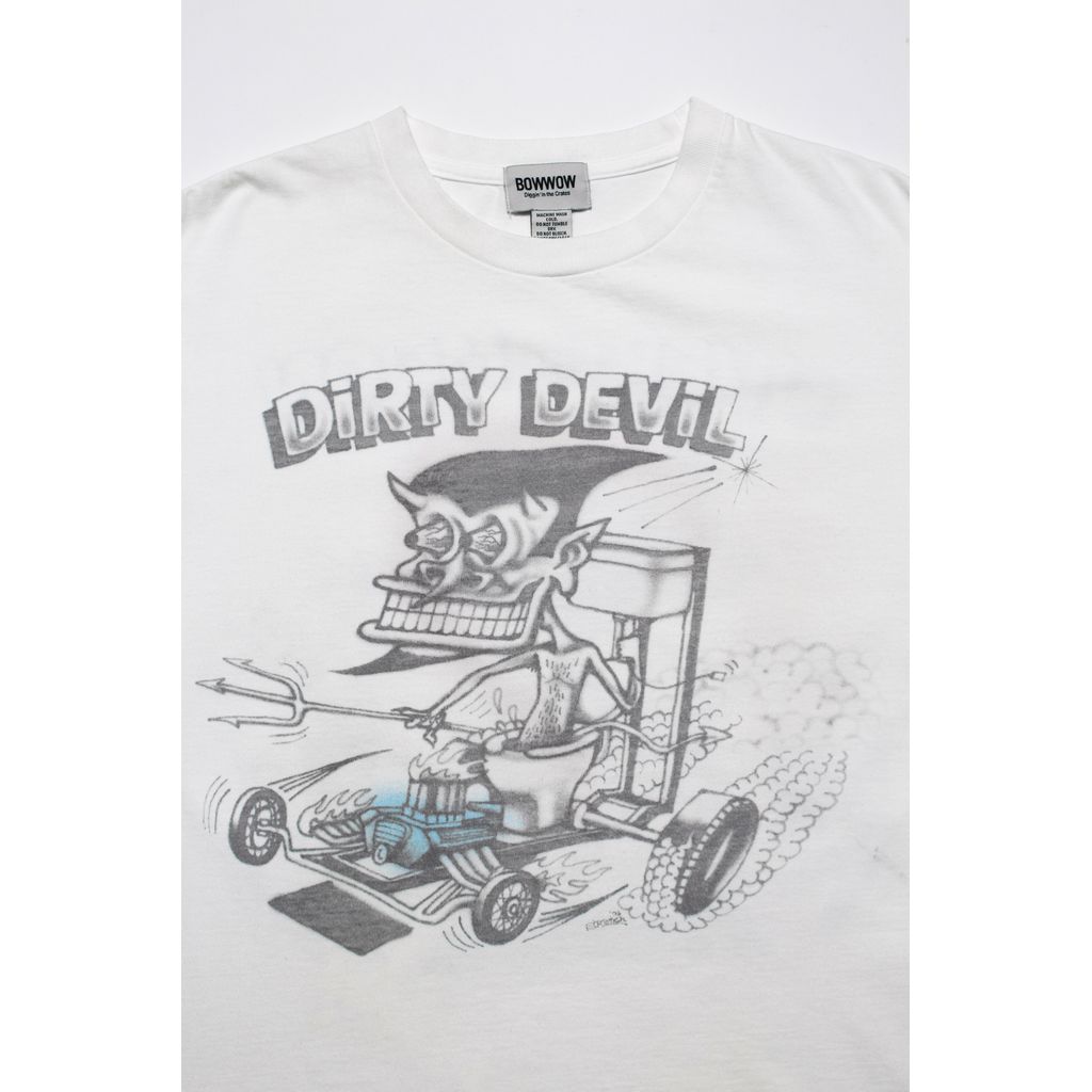 BOW WOW SKETCH DEVIL OVER MOON TEE