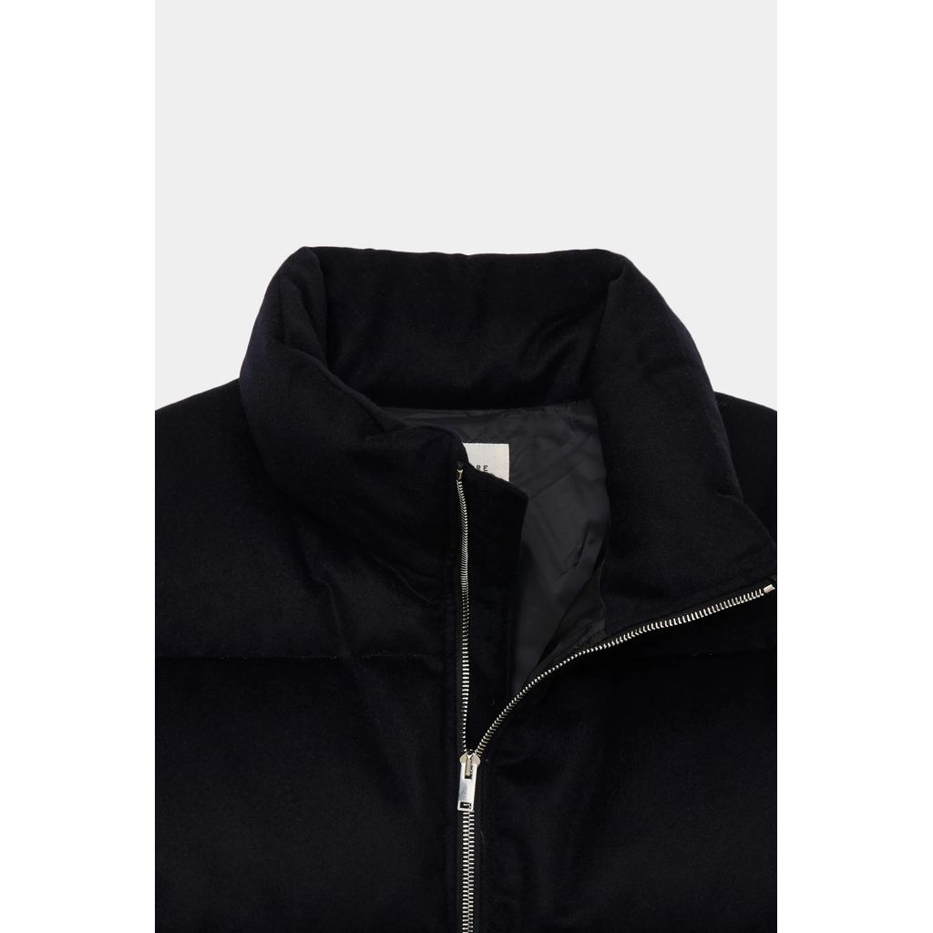 MARKAWARE  CASHMERE FLANNEL CASHMERE DOWN JACKET