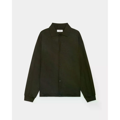 marka  Super 100s Washable Wool Jersey / Shirt Cardigan