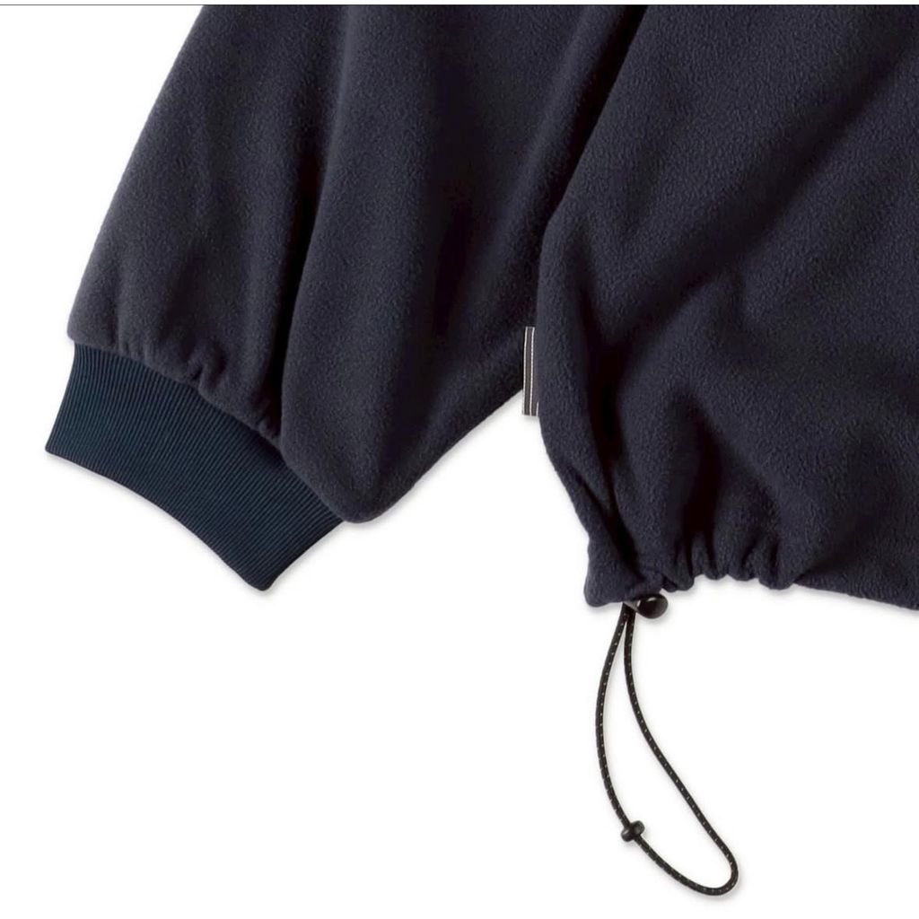 S.F.C FLEECE SUPER BIG HOODY LS TEE W/DRAWSTRINGS