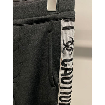 訳あり beauty:beast “CAUTION KEEP OUT”  TRACK NARROW PANTS