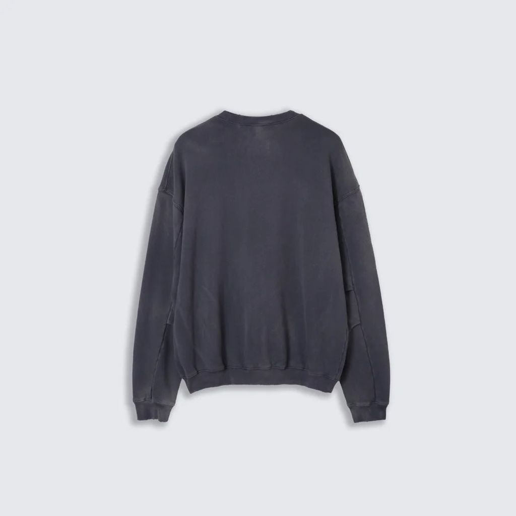 MAGIC STICK FADED CREW SWEAT (FADE NAVY)