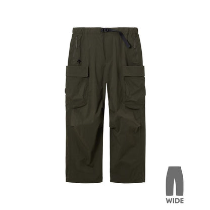 DESCENTE ALLTERRAIN WOVEN TASLAN WIDE CARGO PANTS