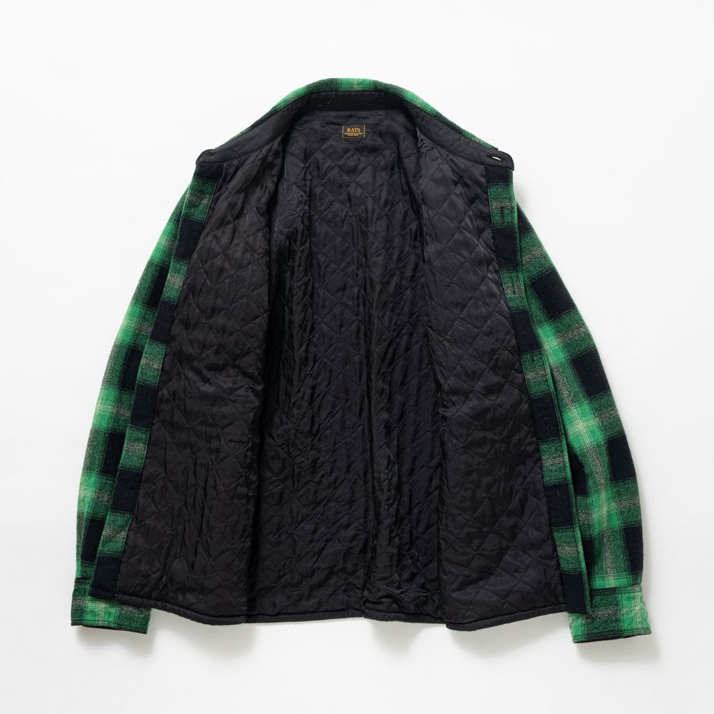 RATS WOOL CHECK SHIRT JKT