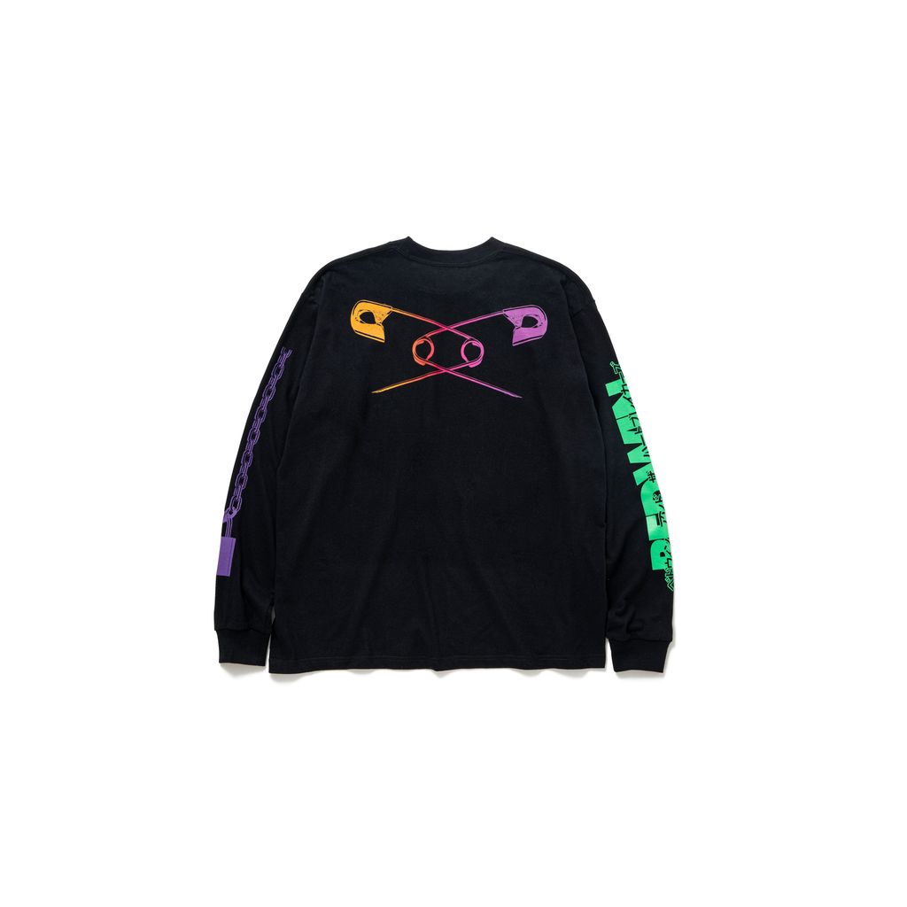 BEDWIN & THE HEARTBREAKERS 25SB2206 L/S PRINTED T "OLDMAN"