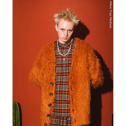 AMBERGLEAM Fabric Henley Blouse