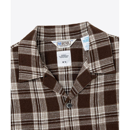 BEDWIN & THE HEARTBREAKERS FIVE BROTHER Ex. L/S CHECK SHIRT "VIN"