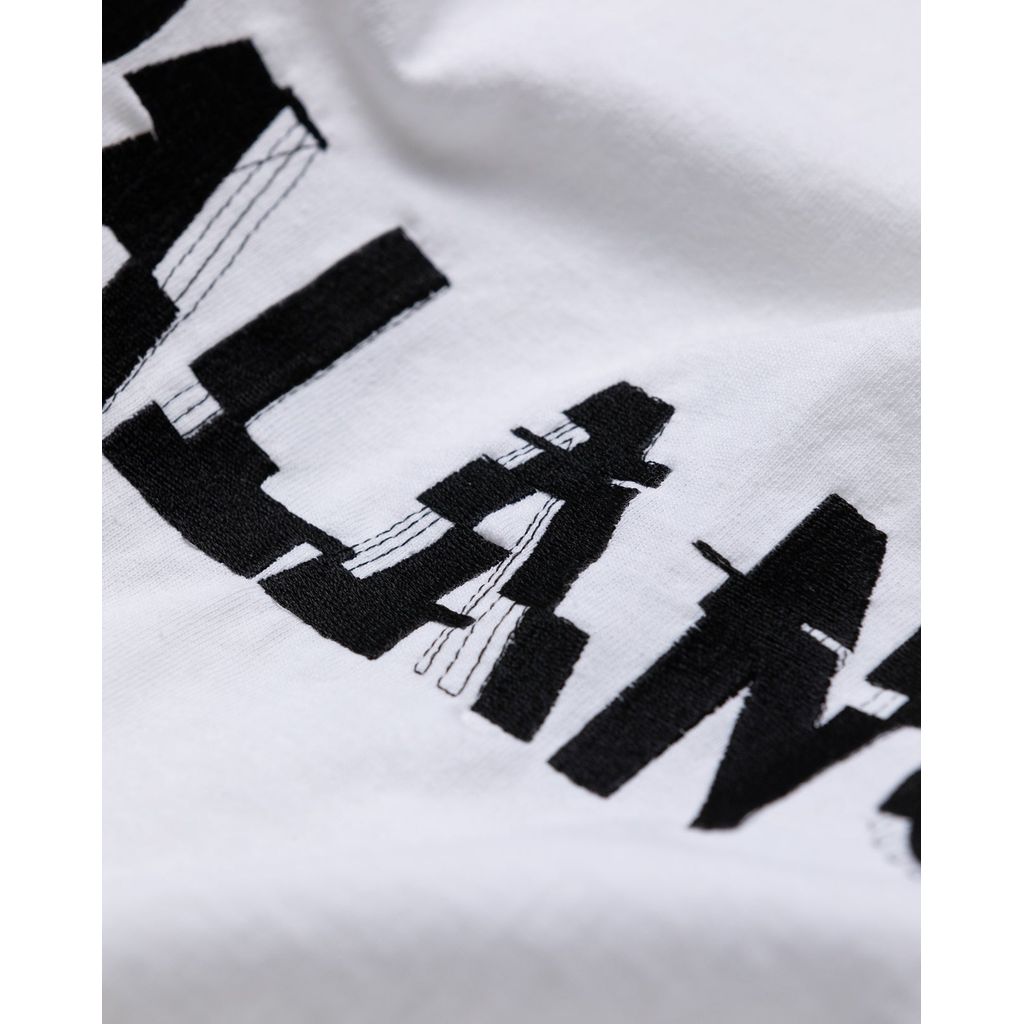 ANACHRONORM  AN302 GLITCH EMBROIDERY S/S T-S