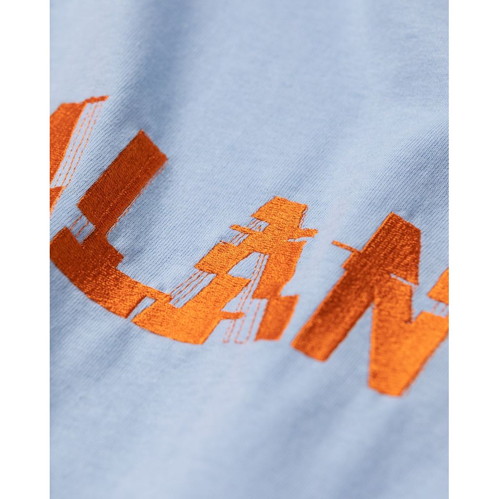 ANACHRONORM  AN302 GLITCH EMBROIDERY S/S T-S