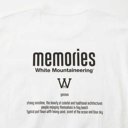 WHITE MOUNTAINEERING ''GENOVA'' PHOTO T-SHIRT