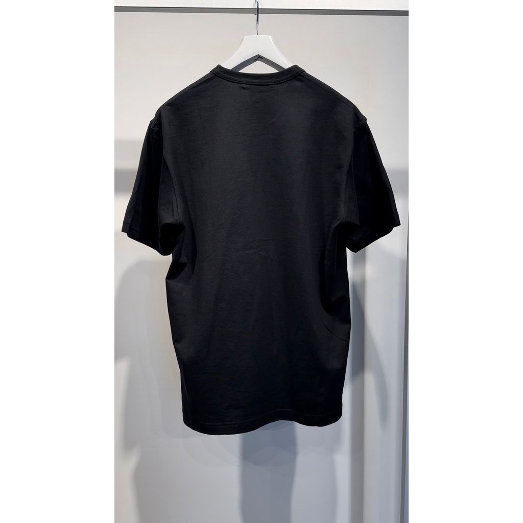 COMME des GARCONS HOMME COTTON PLAIN LOGO T-SHIRTS（BLACK）