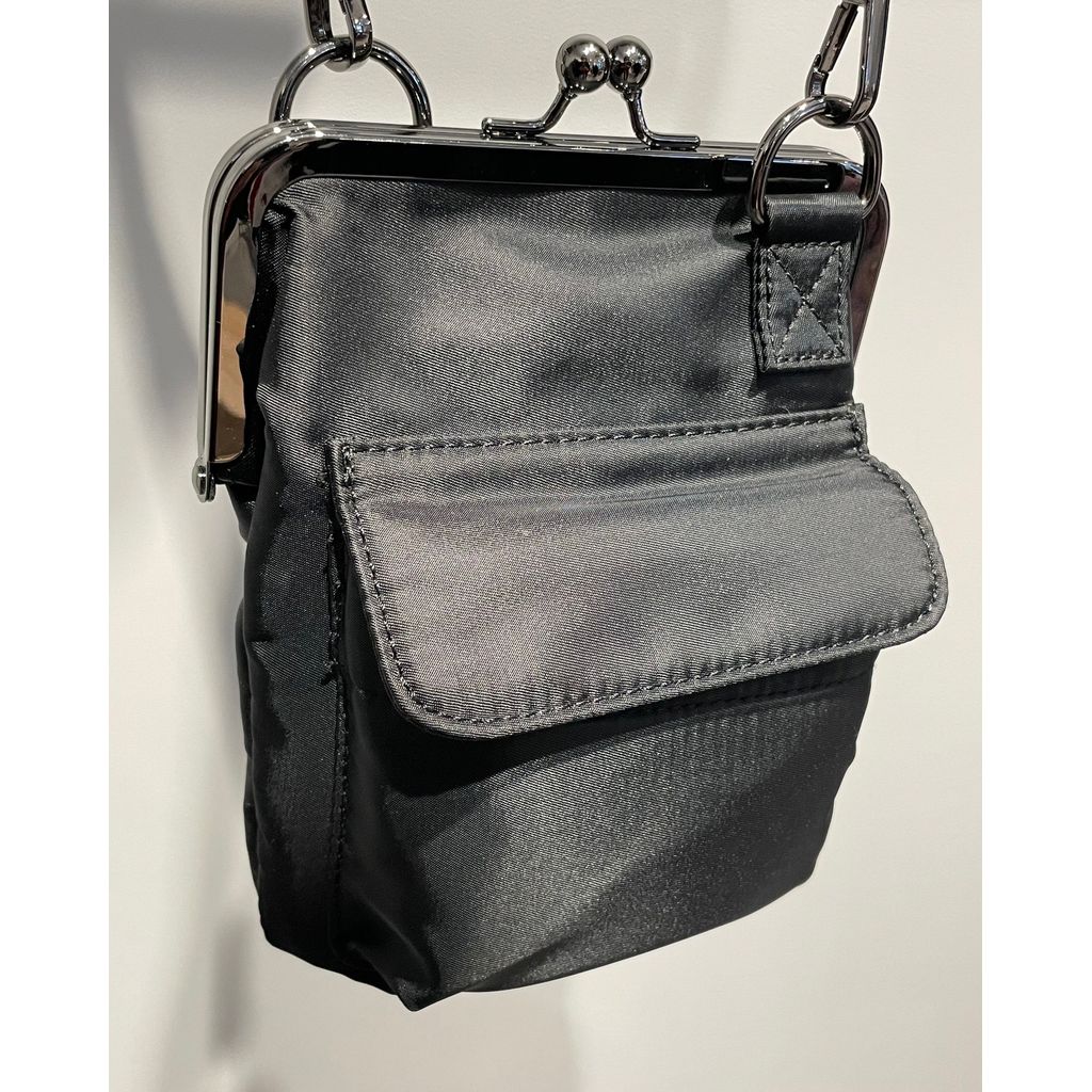Ground Y SHOULDER BAG WITH CLASP CLOSURE