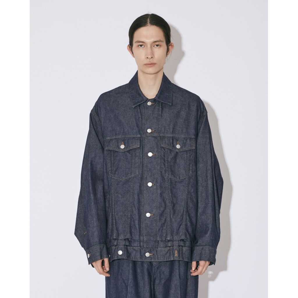 beautiful people left hand twill denim blouson