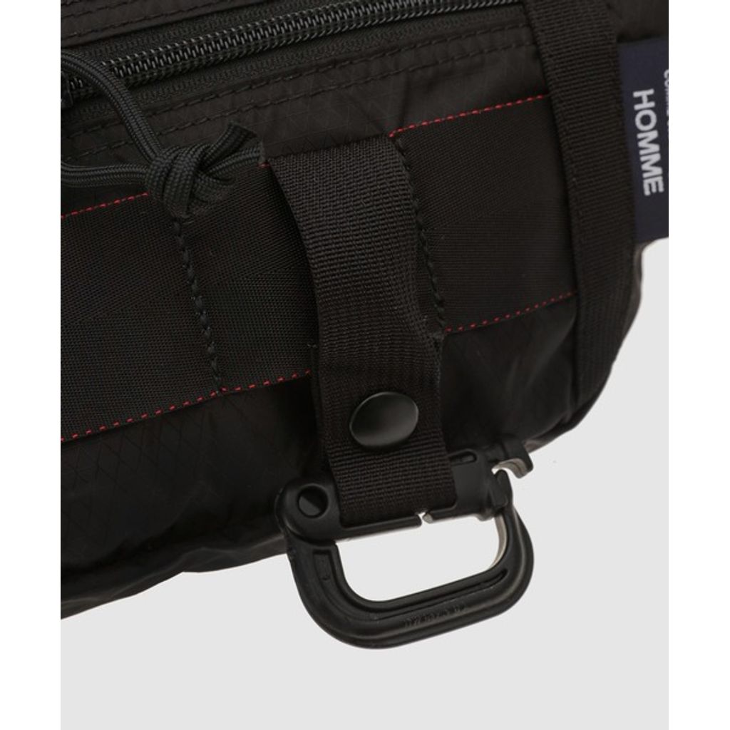COMME des GARCONS HOMME  「BRIEFING」W-NAME NYLON LIPSTOP BAG
