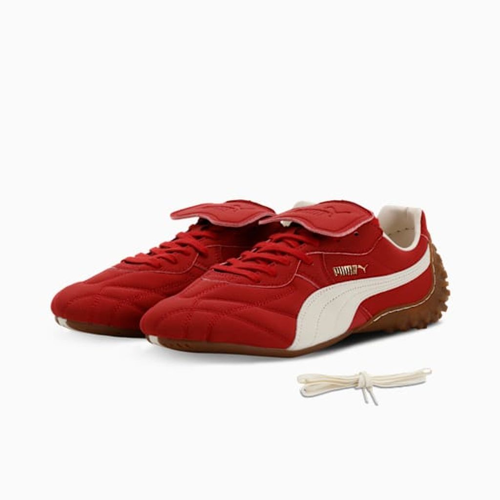 PUMA  ユニセックス プーマ AVANTI LS スニーカー(Red Rhythm-Frosted Ivory)