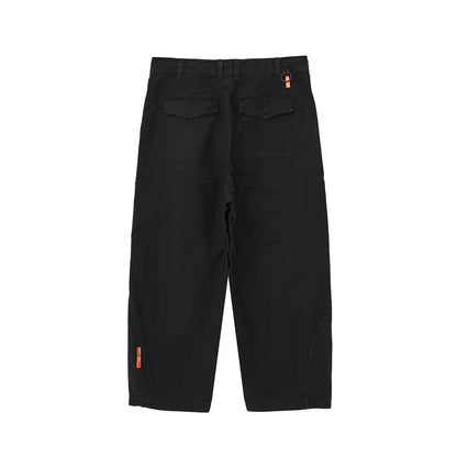 MAGIC STICK BARREL LEG TROUSERS (FADE BLACK) 26SS-MS2-012