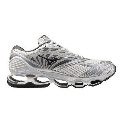 MIZUNO WAVE PROPHECY LS(ホワイト×チャコール×シルバー)