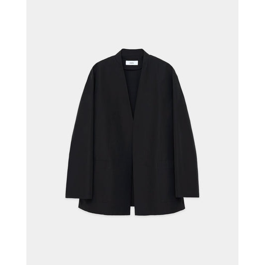 marka  Recycled Polyester High Twisted Tropical Parking-Lapelless Shirt Jacket