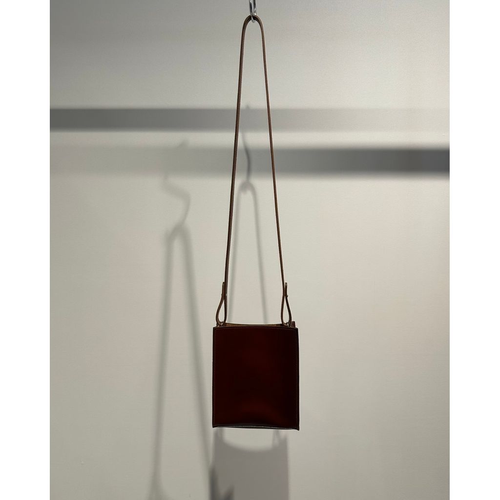 【MADE IN JAPAN】LINEAGE × BRASSBOUND JAPAN MADE LEATHER SHOLDER BAG（BROWN）