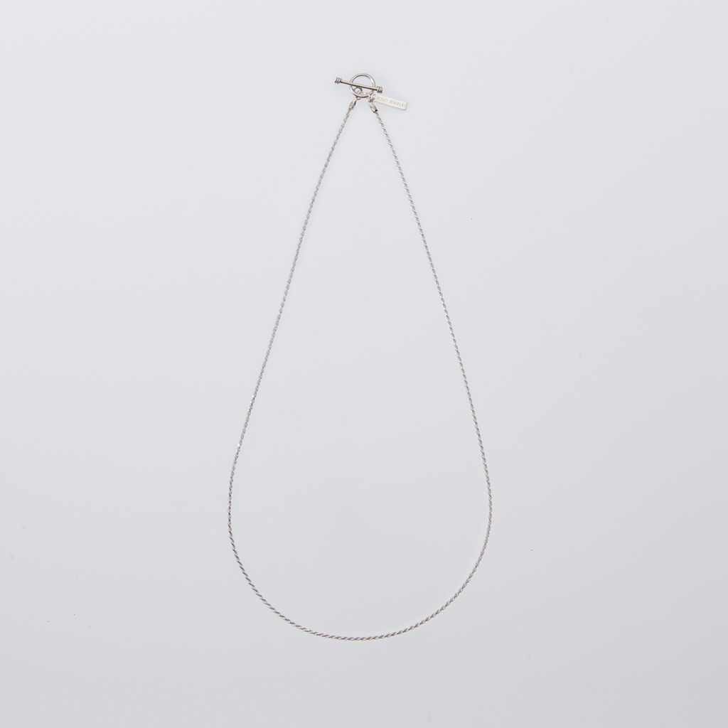 XOLO JEWELRY Tiny French Rope Link Necklace 50cm