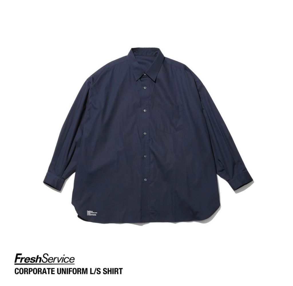 FreshService "CORPORATE UNIFORM L/S SHIRT"