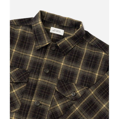 SATURDAYS NEW YORK CITY Marco Ombre Check CPO Shirt