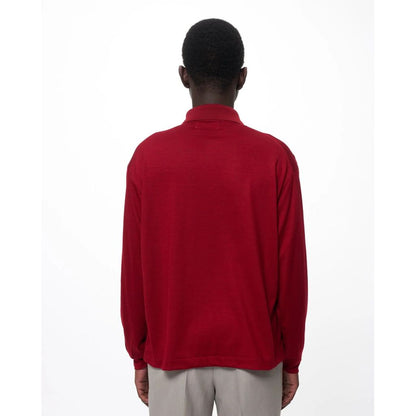 marka  Super 100s Washable Wool Jersey / Shirt Cardigan